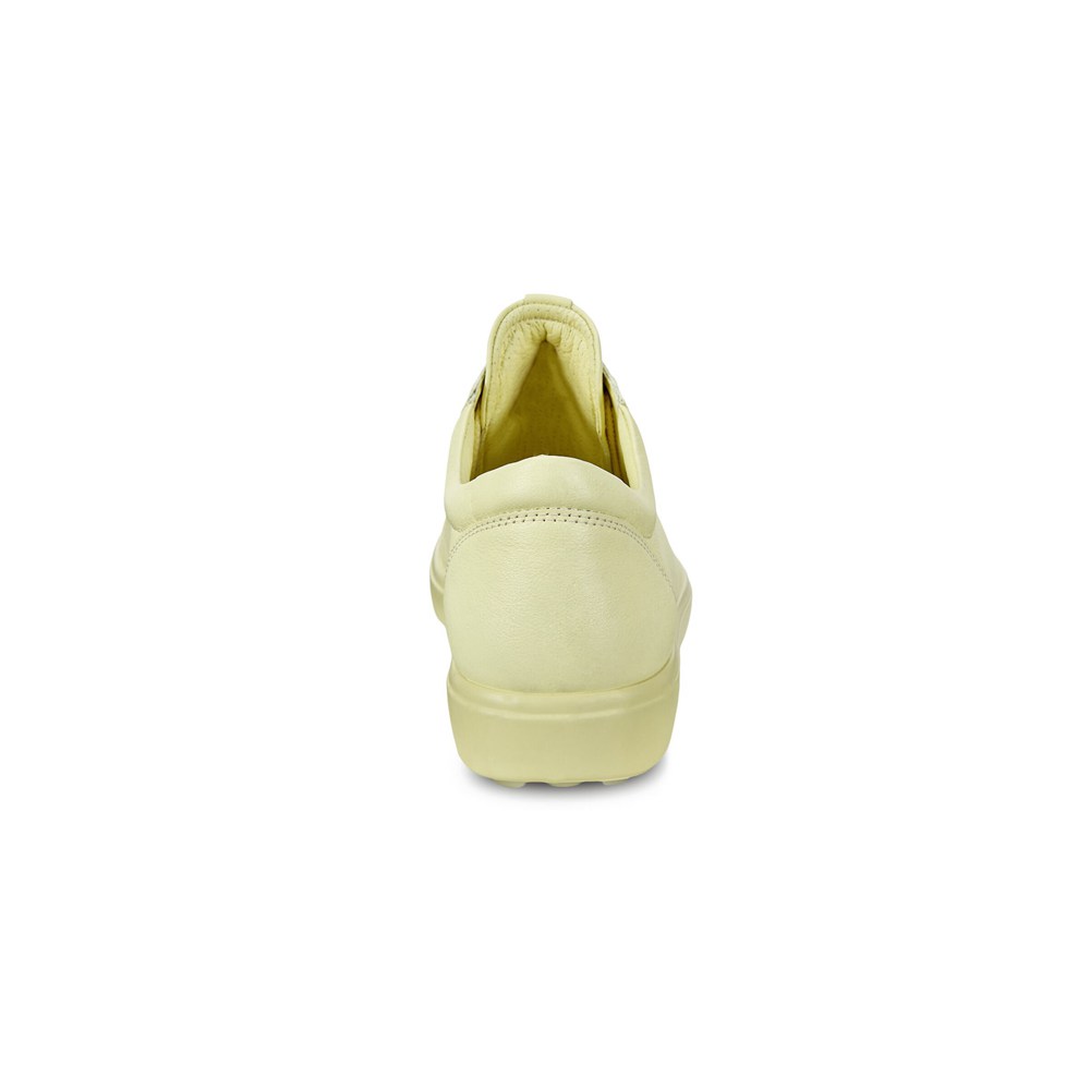 Tenis Mujer - ECCO Soft 7 - Amarillos - WEN185246